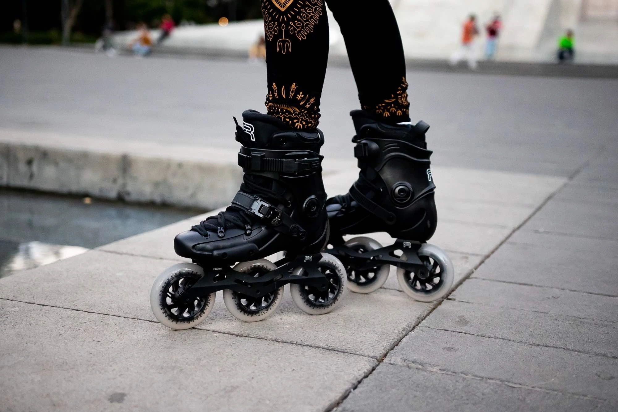 Freeride skates: FR SKATES FR2 310 Black